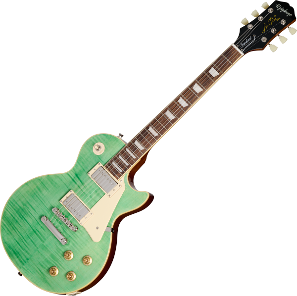 Epiphone Original Les Paul Standard 50s Figured - seafoam