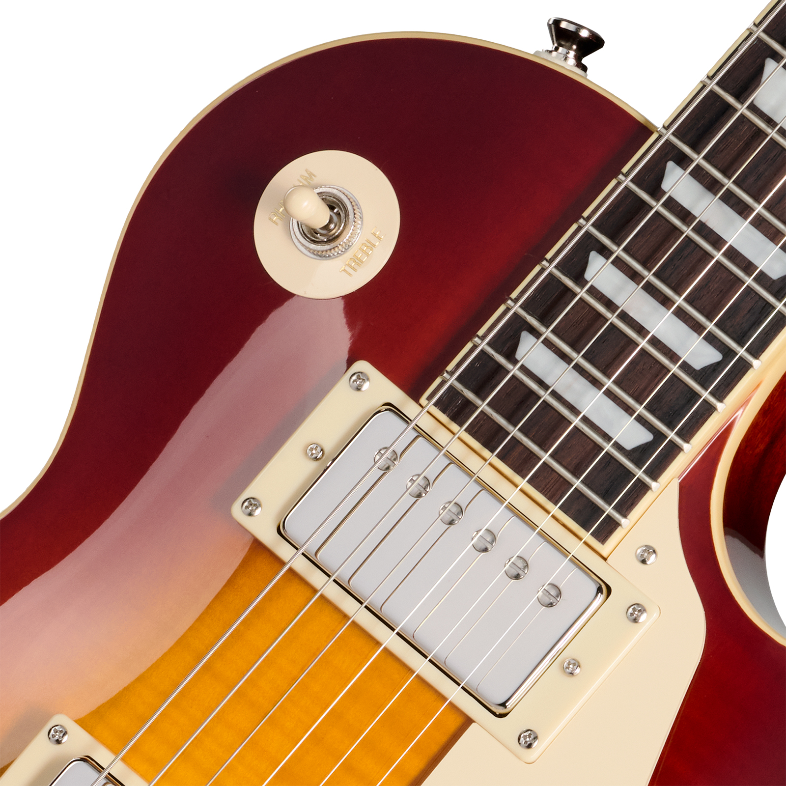 Epiphone Les Paul Standard 60s Figured Ibg Original 2h Ht Rw - Guitare Électrique Single Cut - Variation 2