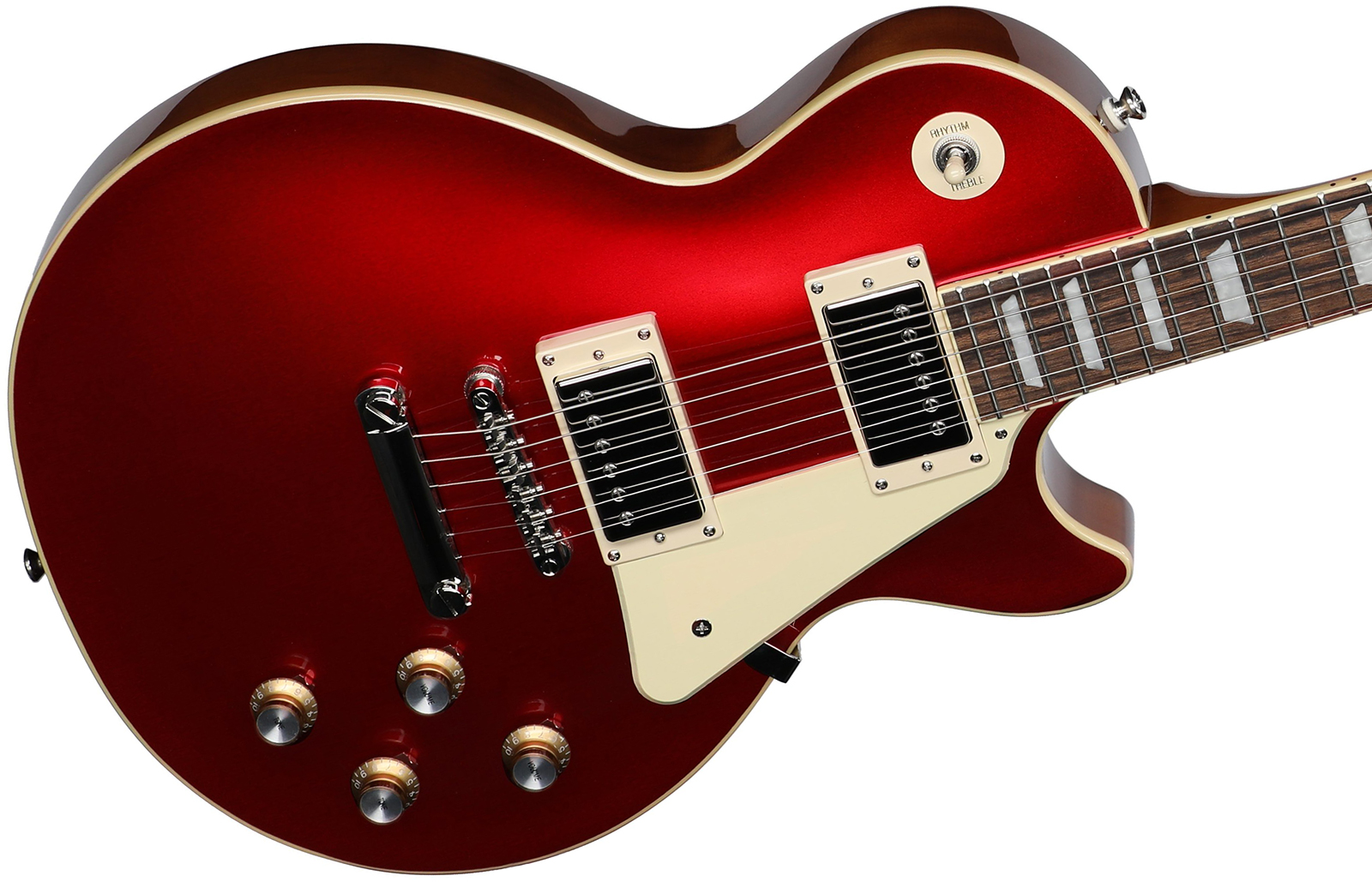 Epiphone Les Paul Standard 60s Ltd I.b.g Original 2h Ht Lau - Candy Red - Guitare Électrique Single Cut - Variation 2