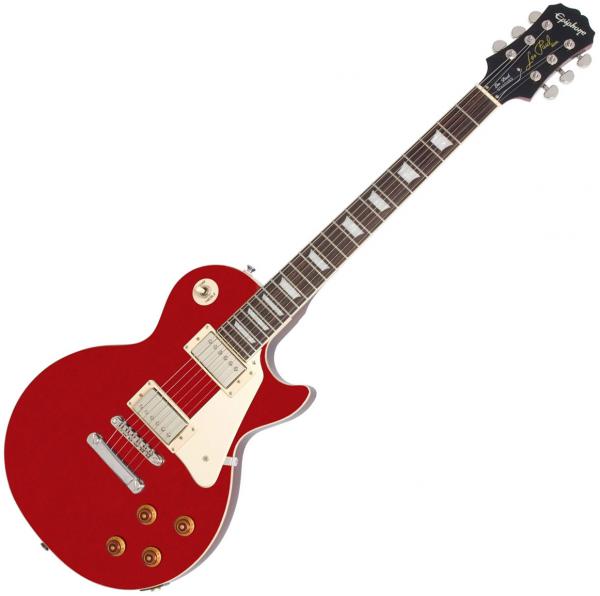 ギター Epiphone Les Paul Standard Cardinal Red Epiphone Les Paul Standard 50s Electric Guitar With Gigbag