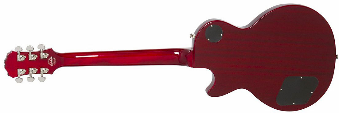 Epiphone Les Paul Standard Plus Top Pro Hh Ht Pf - Blood Orange - Guitare Électrique Single Cut - Variation 1