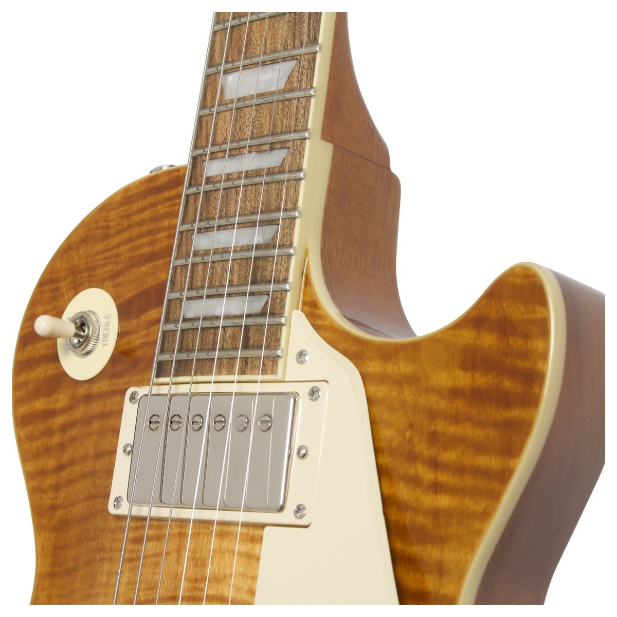 Epiphone Les Paul Standard Plus Top Pro Hh Ht Pf - Mojave Fade - Guitare Électrique Single Cut - Variation 2
