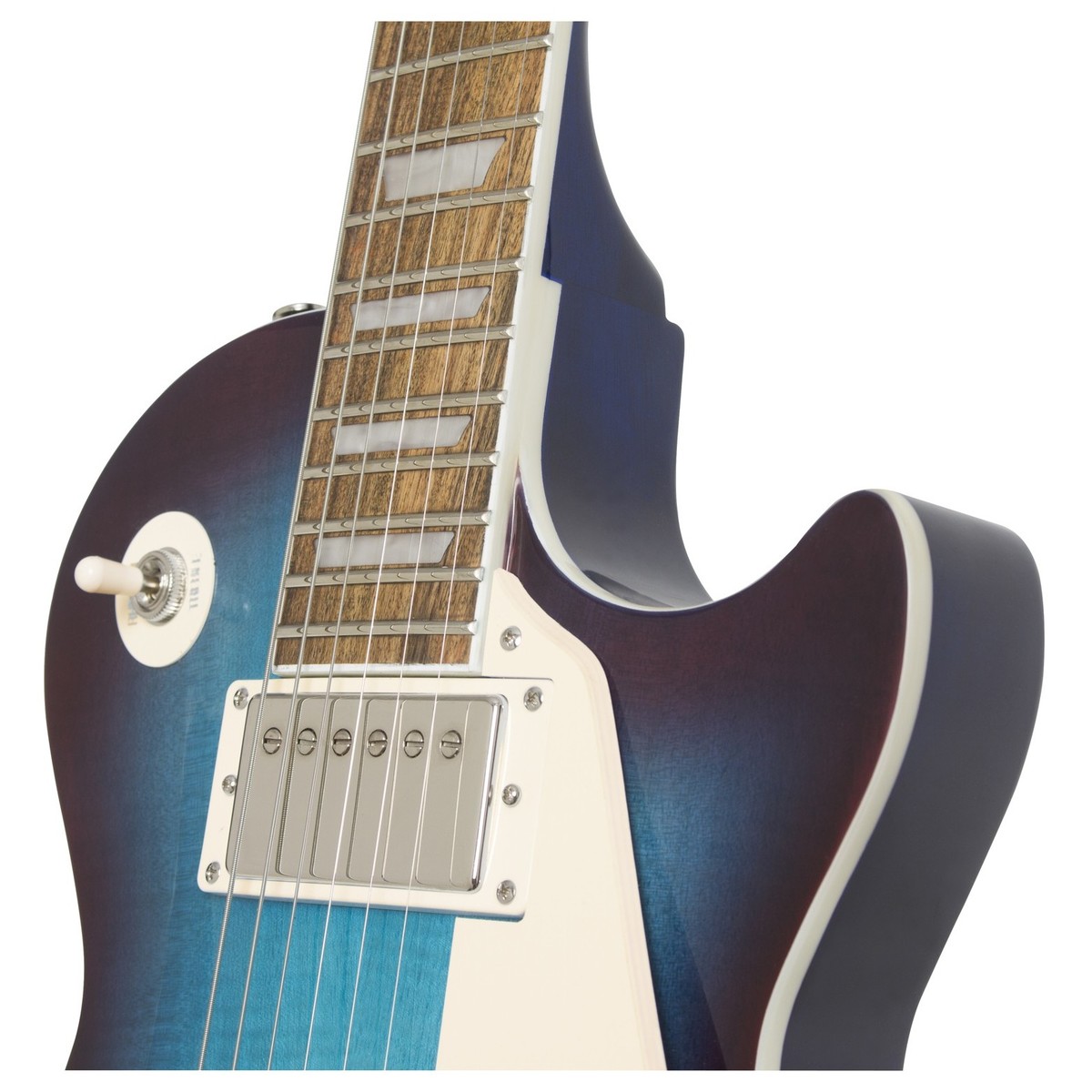 Epiphone Les Paul Standard Plus Top Pro Hh Ht Pf - Blueberry Burst - Guitare Électrique Single Cut - Variation 2