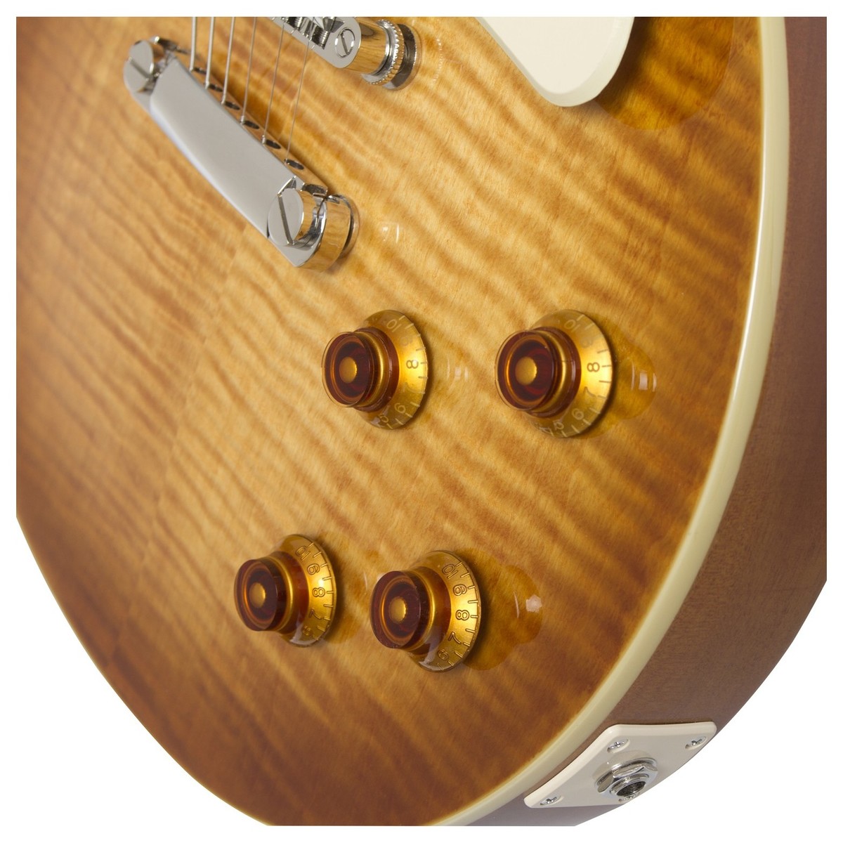 Epiphone Les Paul Standard Plus Top Pro Hh Ht Pf - Mojave Fade - Guitare Électrique Single Cut - Variation 4