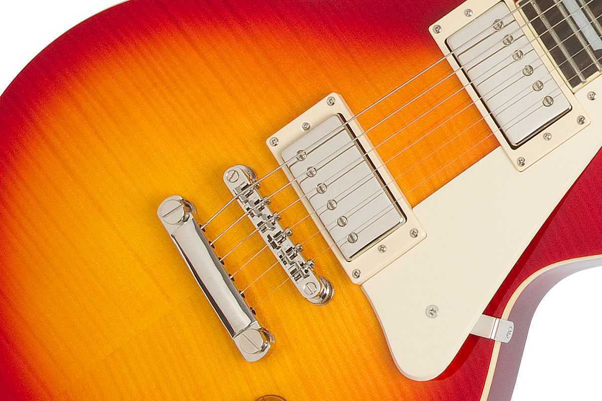 Epiphone Les Paul Standard Plus Top Pro Ch - Heritage Cherry Sunburst - Guitare Électrique Single Cut - Variation 3