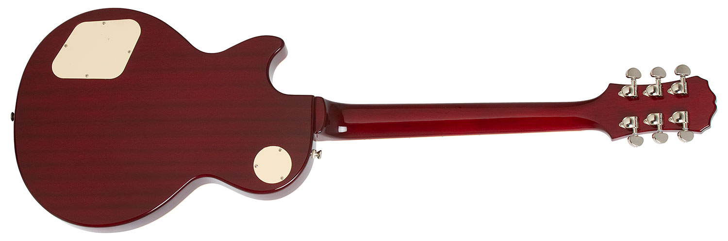 Epiphone Les Paul Standard Plus Top Pro Ch - Wine Red - Guitare Électrique Single Cut - Variation 2