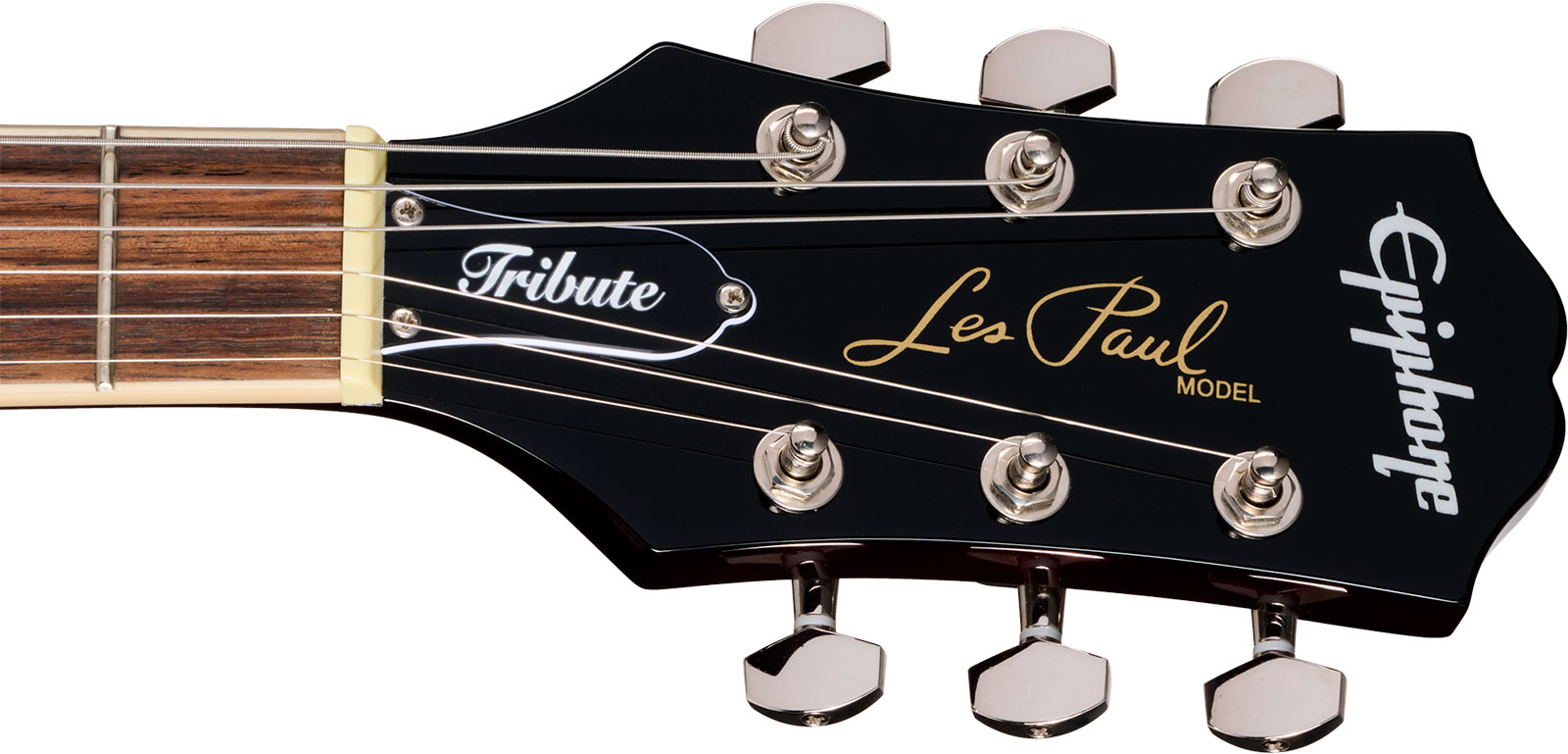 Epiphone Les Paul Tribute Plus Ibg 2h Ht Rw - Vintage Sunburst - Guitare Électrique Single Cut - Variation 5