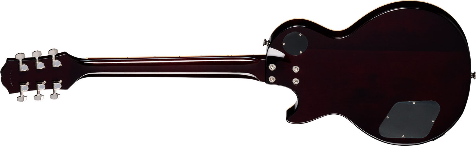 Epiphone Les Paul Tribute Plus Lh Gaucher Ibg 2h Ht Rw - Vintage Sunburst - Guitare Électrique Single Cut - Variation 1