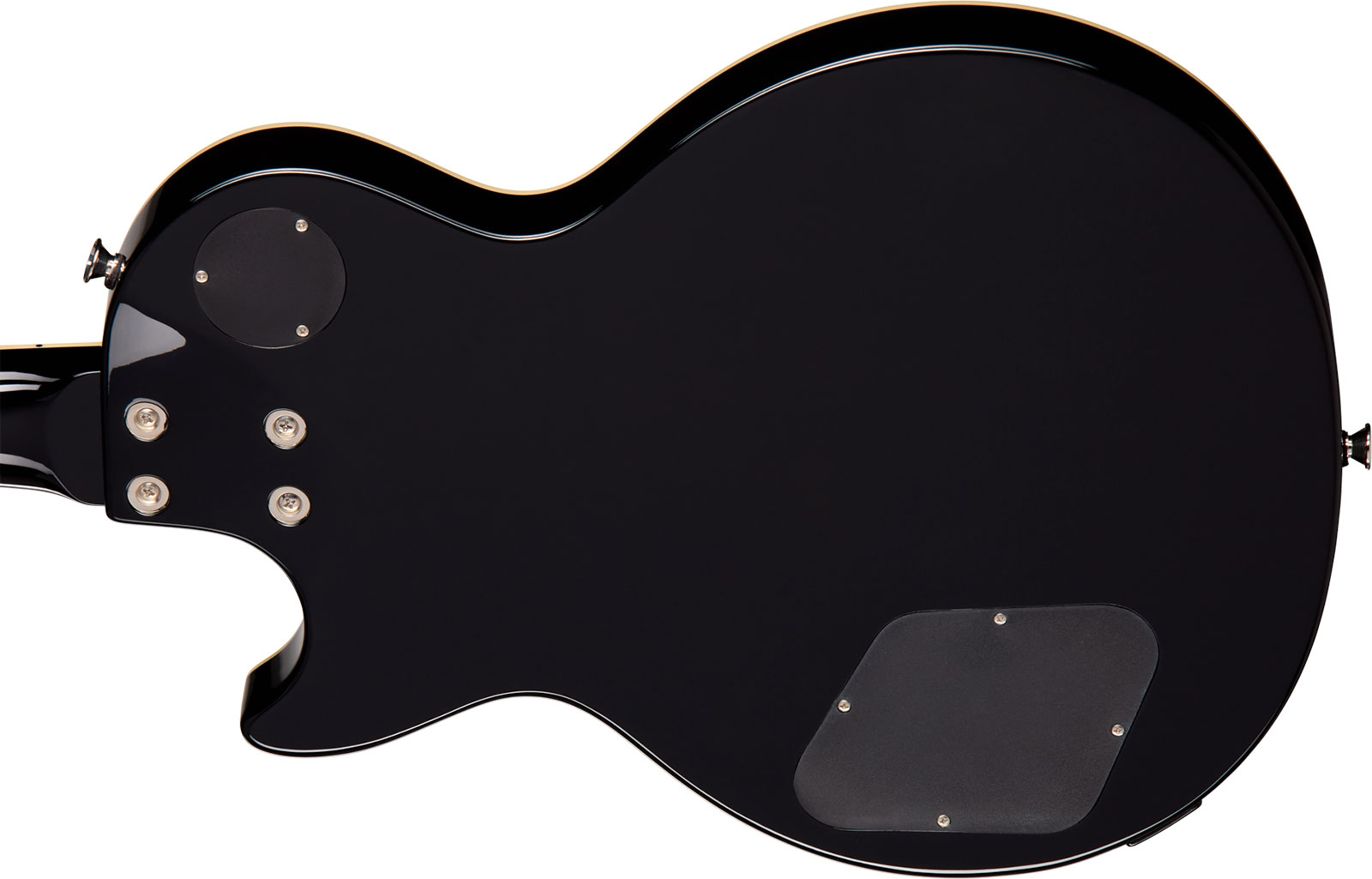 Epiphone Les Paul Tribute Plus Lh Gaucher Ibg 2h Ht Rw - Ebony Burst - Guitare Électrique Single Cut - Variation 4