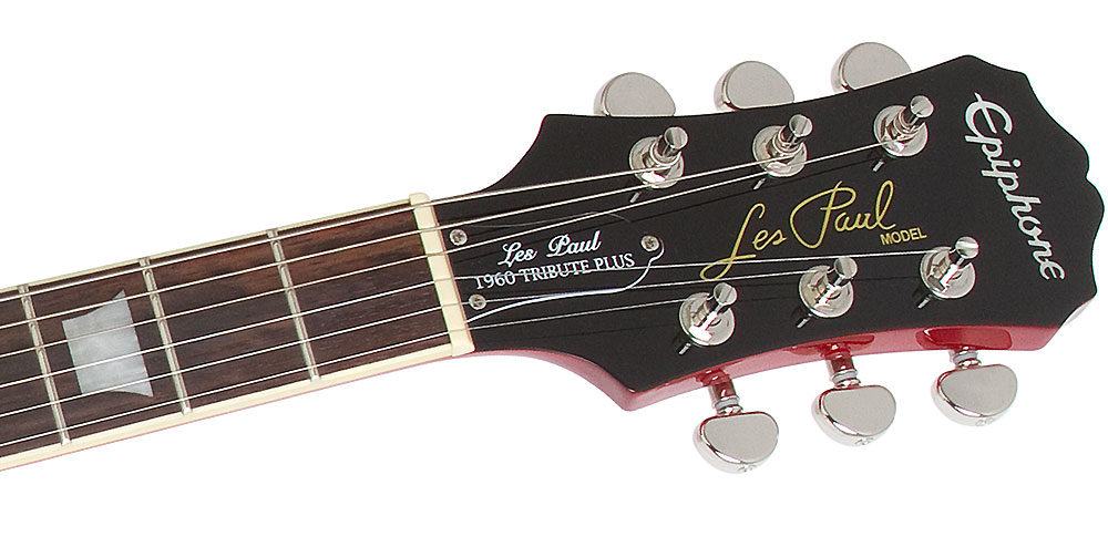 Epiphone Les Paul Tribute Plus Outfit Ch - Faded Cherry - Guitare Électrique Single Cut - Variation 4