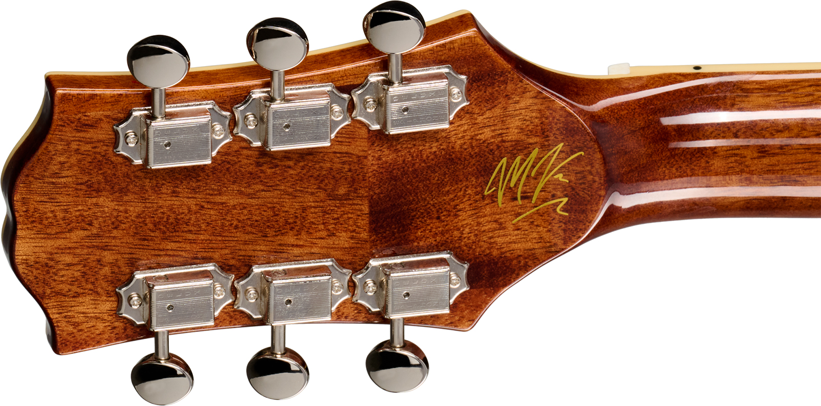 Epiphone Marcus King El Dorado Dreadnought Shsc Epicea Palissandre Rw - Antique Natural - Guitare Électrique 1/2 Caisse - Variation 6