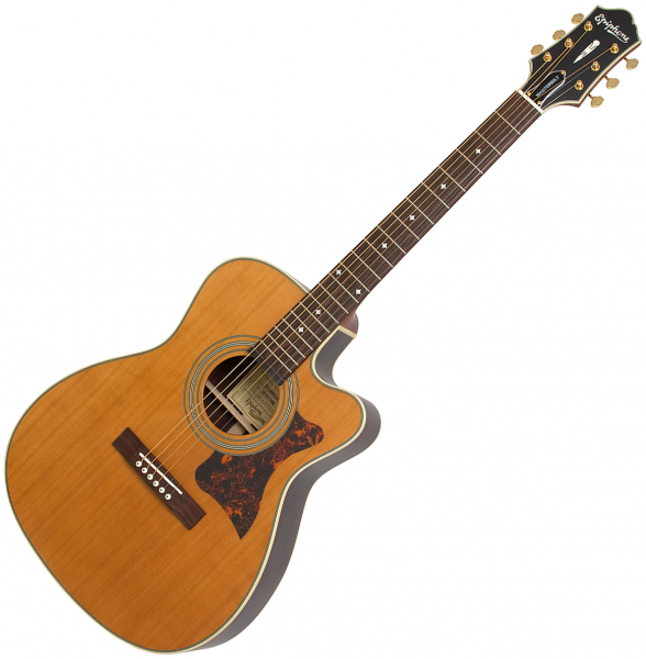 Epiphone Masterbilt EF-500RCCE エレアコ Epiphone Masterbilt AJ-500M Advanced Jumbo Acoustic Guitar