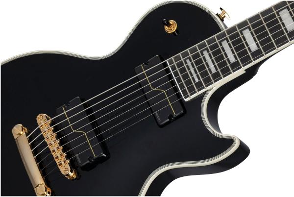 Guitare électrique solid body Epiphone Matt Heafy Les Paul Custom Origins 7-String LH - ebony