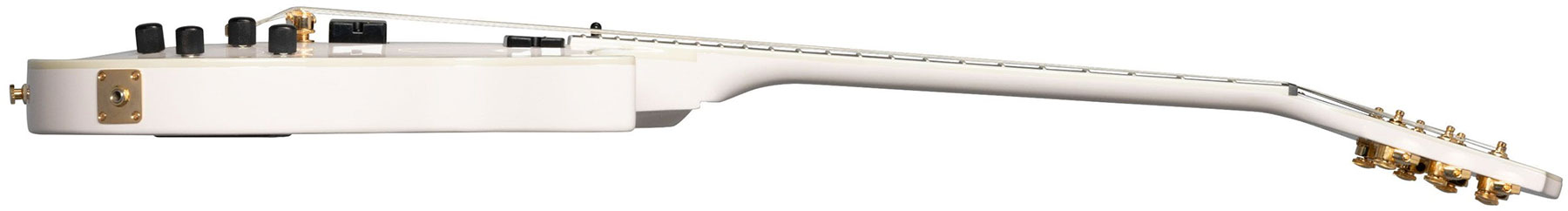 Epiphone Matt Heafy Les Paul Custom Origins 7c Lh Signature Gaucher 2h Fishman Fluence Ht Eb - Bone White - Guitare Électrique Gaucher - Variation 2