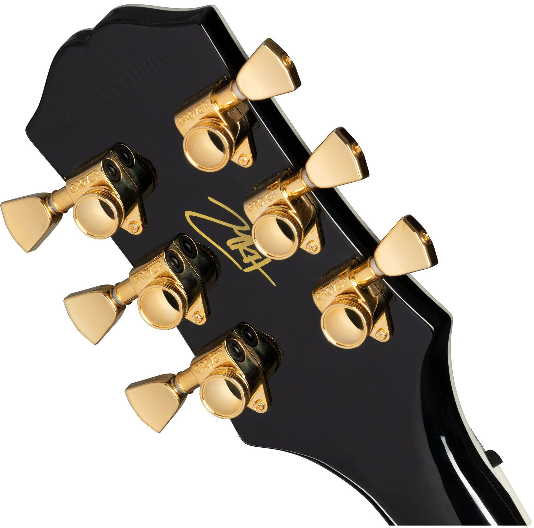 Epiphone Matt Heafy Les Paul Custom Origins Lh Gaucher Signature 2h Fishman Fluence Custom Ht Eb - Ebony - Guitare Électrique Gaucher - Variation 4