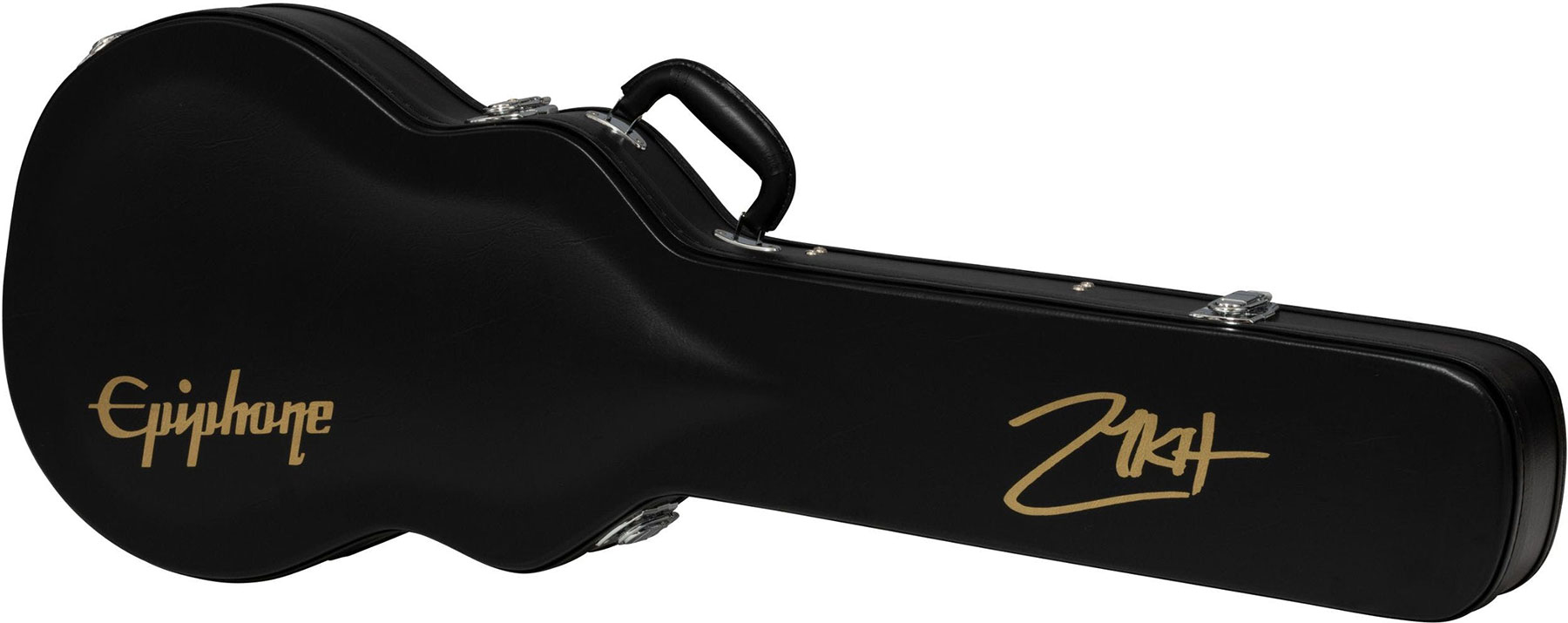 Epiphone Matt Heafy Les Paul Custom Origins Signature 2h Fishman Fluence Custom Ht Eb - Ebony - Guitare Électrique Single Cut - Variation 5