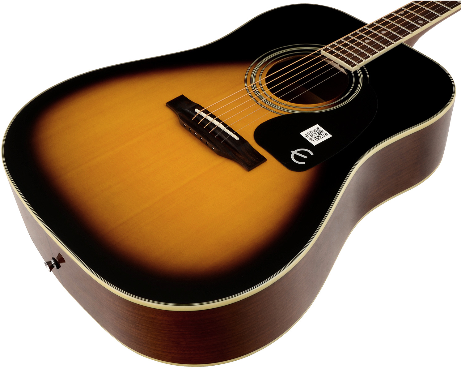 Epiphone Pro-1 Acoustic Dreadnought Epicea Acajou 2016 - Vintage Sunburst - Guitare Acoustique - Variation 3