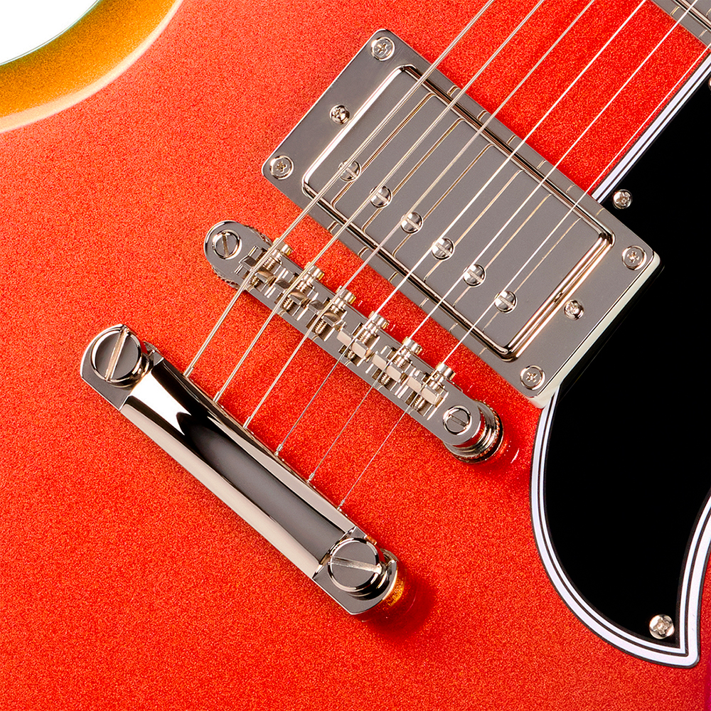 Epiphone Sg Custom Futura Ibg 2h Ht Rw - Nitro Shift - Guitare Électrique Double Cut - Variation 4