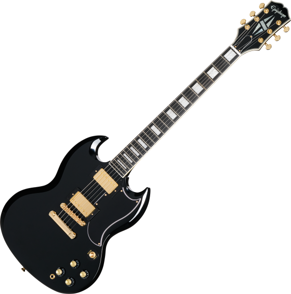 Epiphone Modern SG Custom - ebony Double cut gitaar