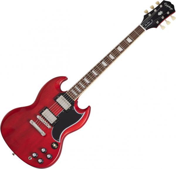 Solidbody e-gitarre Epiphone 1961 Les Paul SG Standard - Aged sixties cherry