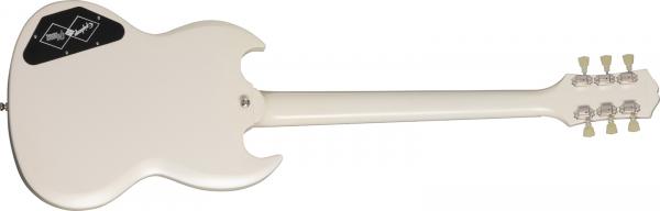 Guitare électrique solid body Epiphone 1961 Les Paul SG Standard - aged classic white
