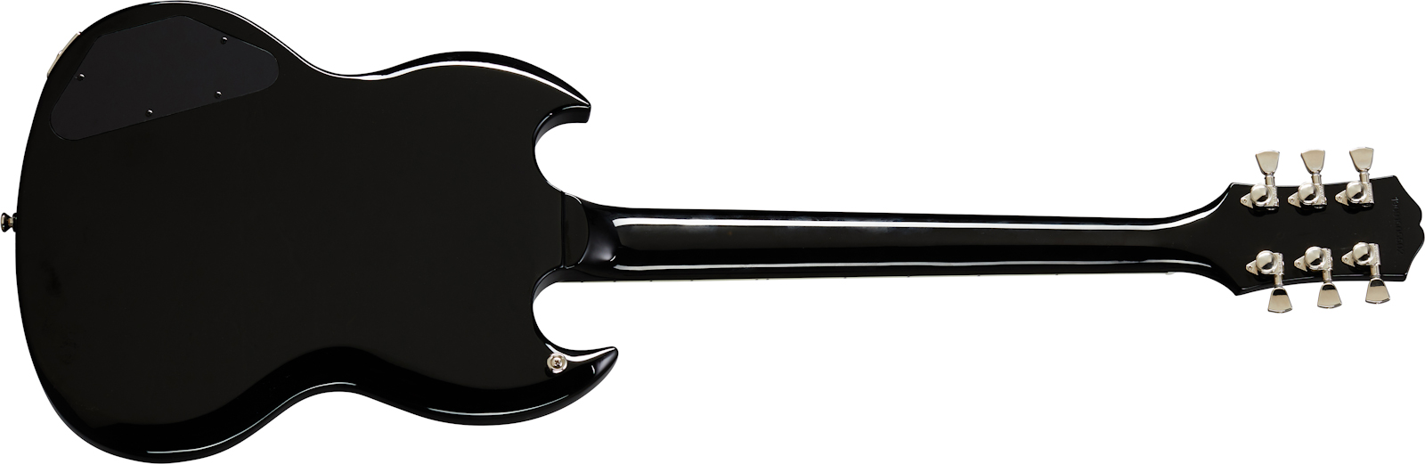 Epiphone Sg Modern Figured 2h Ht Eb - Black Transparent - Guitare Électrique Double Cut - Variation 1