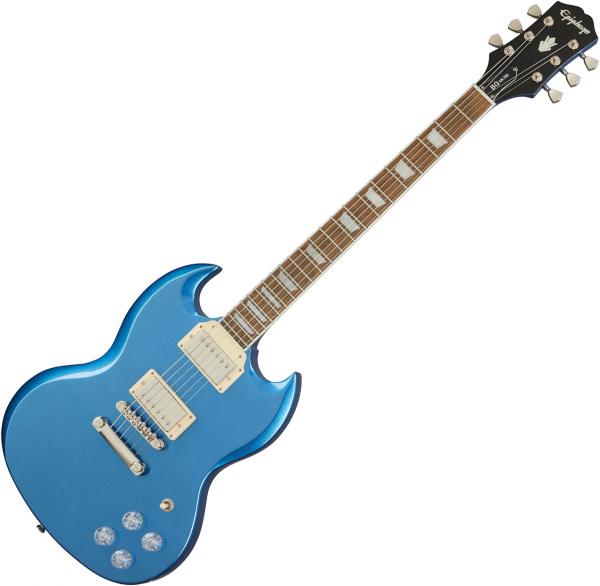 Epiphone SG Muse Modern - radio blue metallic Retro rock electric