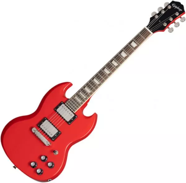 Guitare électrique enfant Epiphone Power Players SG - Lava red