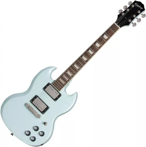 Guitare électrique solid body Epiphone Power Players SG - Ice blue