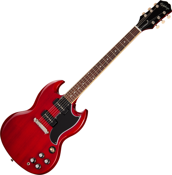 Epiphone IBG SG Special P-90 - cherry red Double cut electric guitar