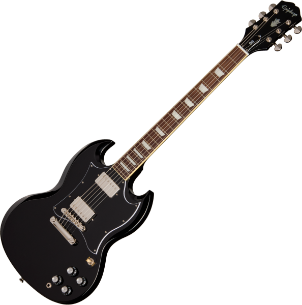 Epiphone IBG SG Standard - ebony Double cut electric guitar