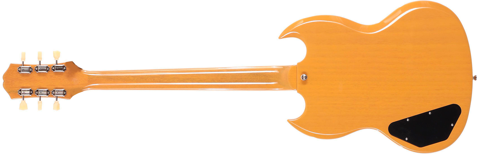 Epiphone Sg Standard Ibg Original Ltd 2h Ht Lau - Tv Yellow - Guitare Électrique Double Cut - Variation 1