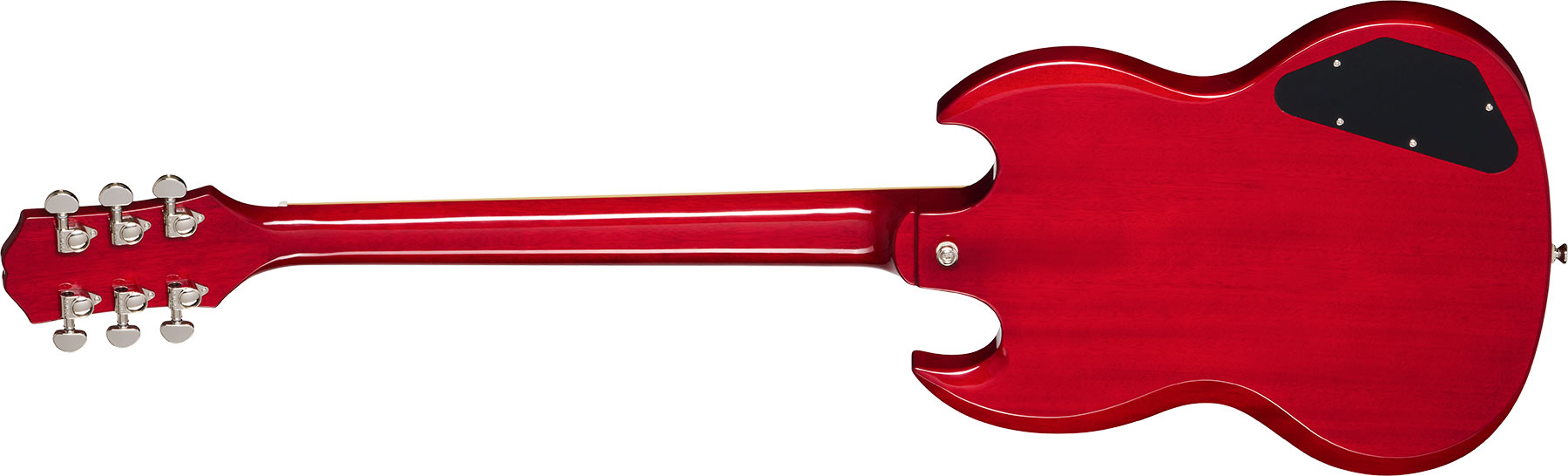 Epiphone Sg Standard Lh I.b.g Modern Gaucher 2h Ht Lau - Cherry - Guitare Électrique Double Cut - Variation 1