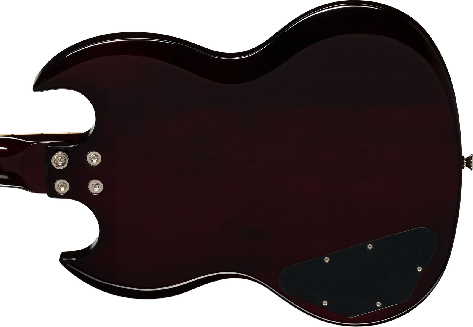 Epiphone Sg Tribute Plus Ibg 2h Ht Lau - Vintage Sunburst - Guitare Électrique Double Cut - Variation 4