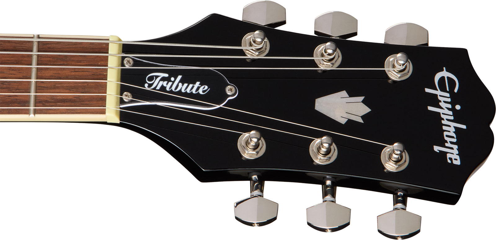 Epiphone Sg Tribute Plus Ibg 2h Ht Lau - Ebony Burst - Guitare Électrique Double Cut - Variation 5