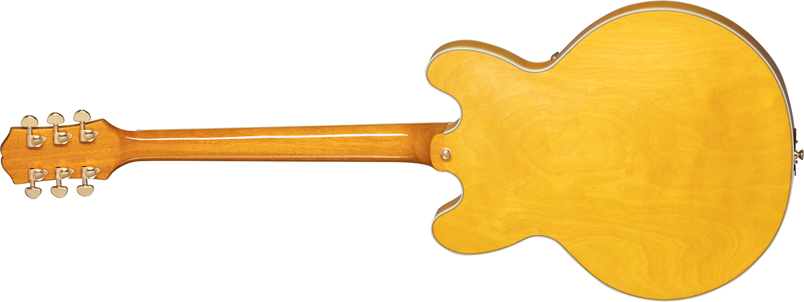 Epiphone Sheraton Original Archtop 2mh Ht Rw - Natural - Guitare Électrique 1/2 Caisse - Variation 1