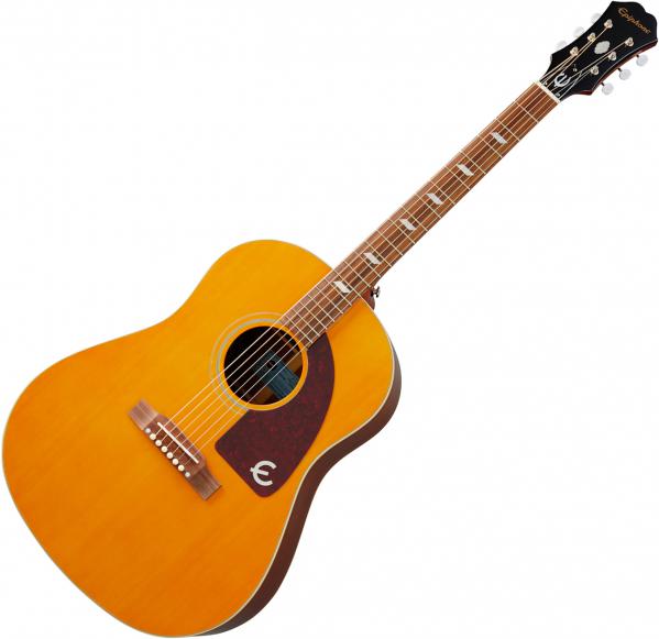 Epiphone Masterbilt Texan - antique natural aged Folk guitar