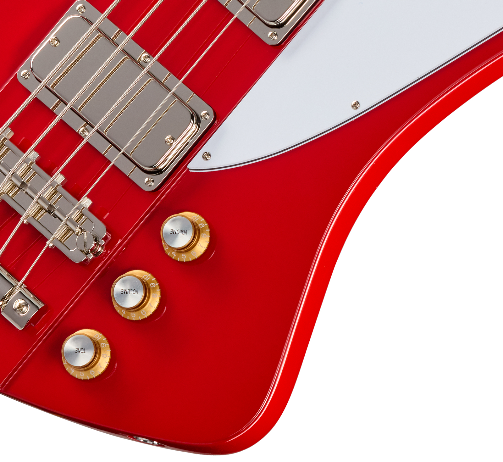 Epiphone Thunderbird 1964 Ibg Original Rw - Ember Red - Basse Électrique Solid Body - Variation 3