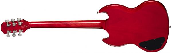 Guitare électrique solid body Epiphone Tony Iommi SG Special LH - vintage cherry