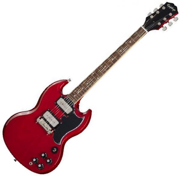 Guitare électrique solid body Epiphone Tony Iommi SG Special - vintage cherry