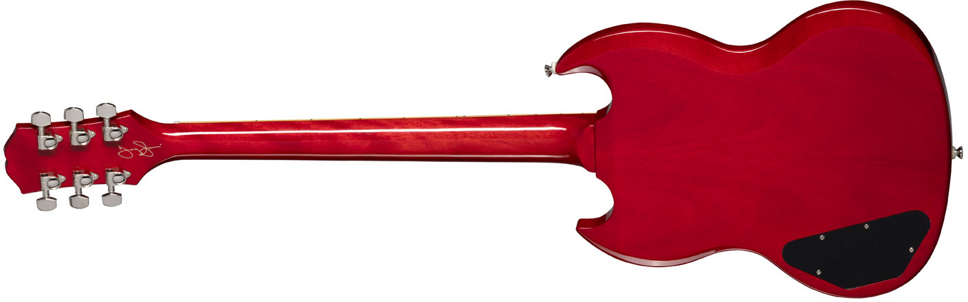 Epiphone Tony Iommi Sg Special Signature 2s P90 Ht Rw - Vintage Cherry - Guitare Électrique Double Cut - Variation 1