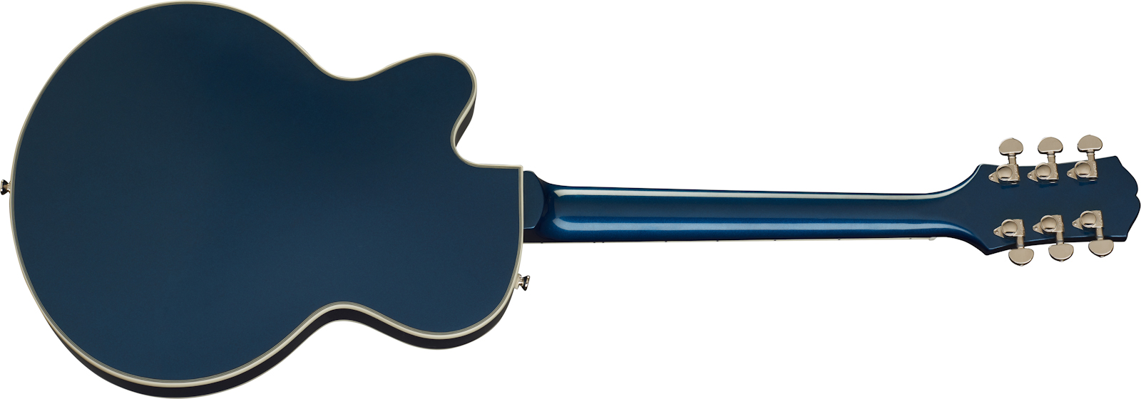 Epiphone Uptown Kat Es Original 2h Ht Eb - Sapphire Blue Metallic - Guitare Électrique 1/2 Caisse - Variation 1
