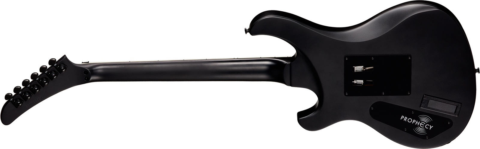 Epiphone Victory Prophecy Modern 2h Fishman Fluence Ht Eb - Obsidian Storm Satin - Guitare Électrique Forme Str - Variation 1