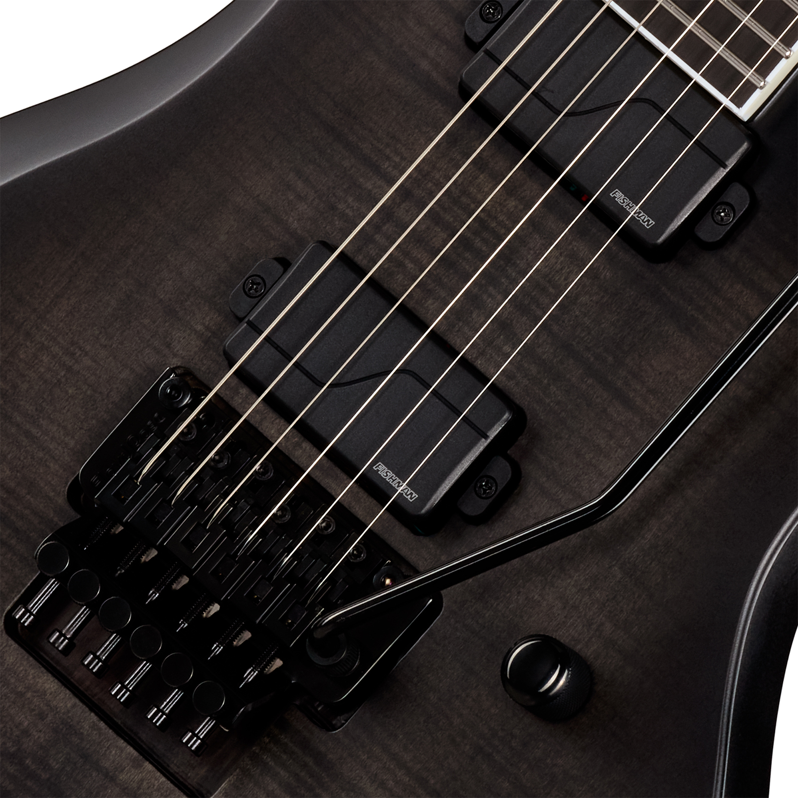 Epiphone Victory Prophecy Modern 2h Fishman Fluence Ht Eb - Obsidian Storm Satin - Guitare Électrique Forme Str - Variation 2