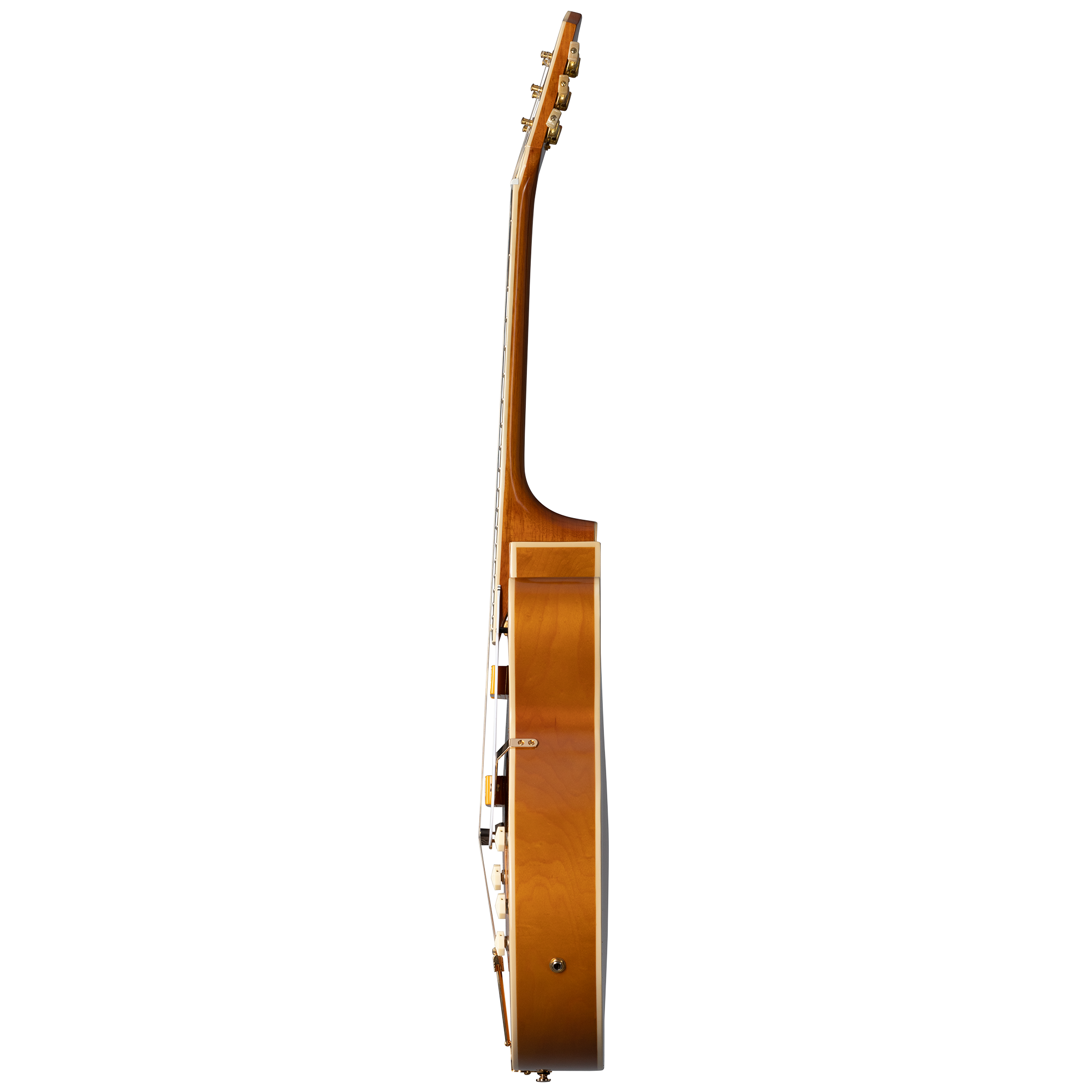 Epiphone Zephyr Deluxe Regent 150th Anniversary 2mh Ht Lau - Aged Antique Natural - Guitare Électrique 1/2 Caisse - Variation 2