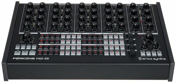 Erica Synths Perkons Hd-01 Black - Boite À Rythme - Main picture