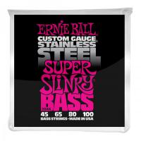 Bass (4) 2844 Stainless Steel Super Slinky 45-100 - jeu de 4 cordes