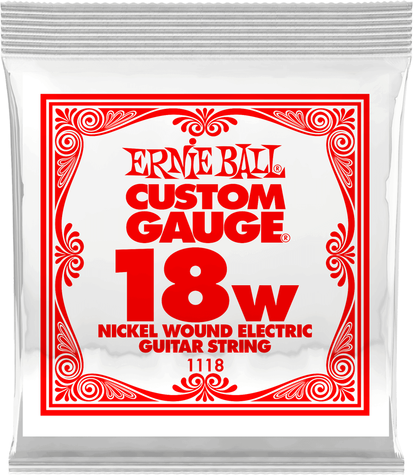Ernie Ball Electric (1) 1118 Slinky Nickel Wound 18 - Cordes Guitare Électrique - Main picture