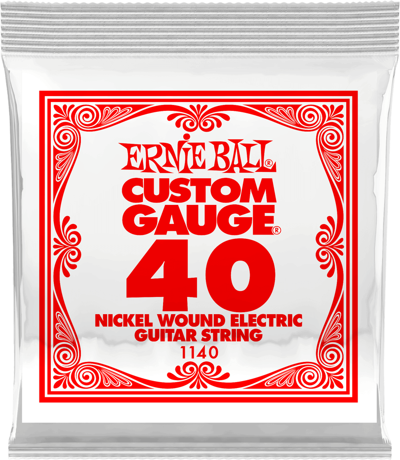 Ernie Ball Corde Au DÉtail Electric (1) 1140 Slinky Nickel Wound 40 - Cordes Guitare Électrique - Main picture