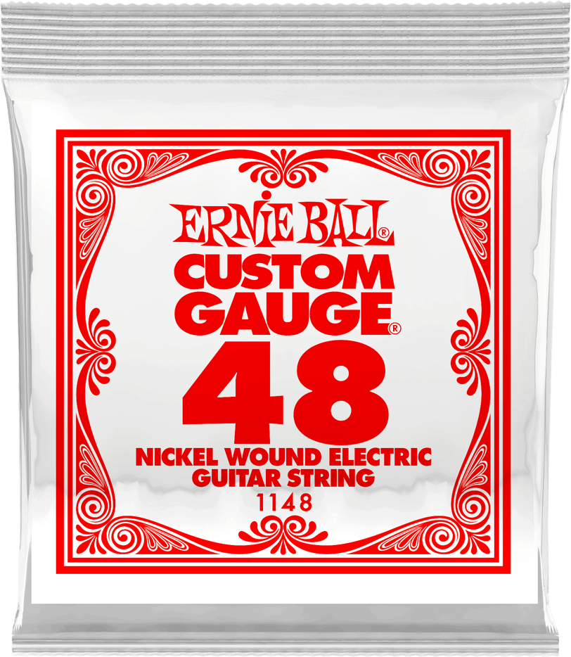 Ernie Ball Corde Au DÉtail Electric (1) 1148 Slinky Nickel Wound 48 - Cordes Guitare Électrique - Main picture